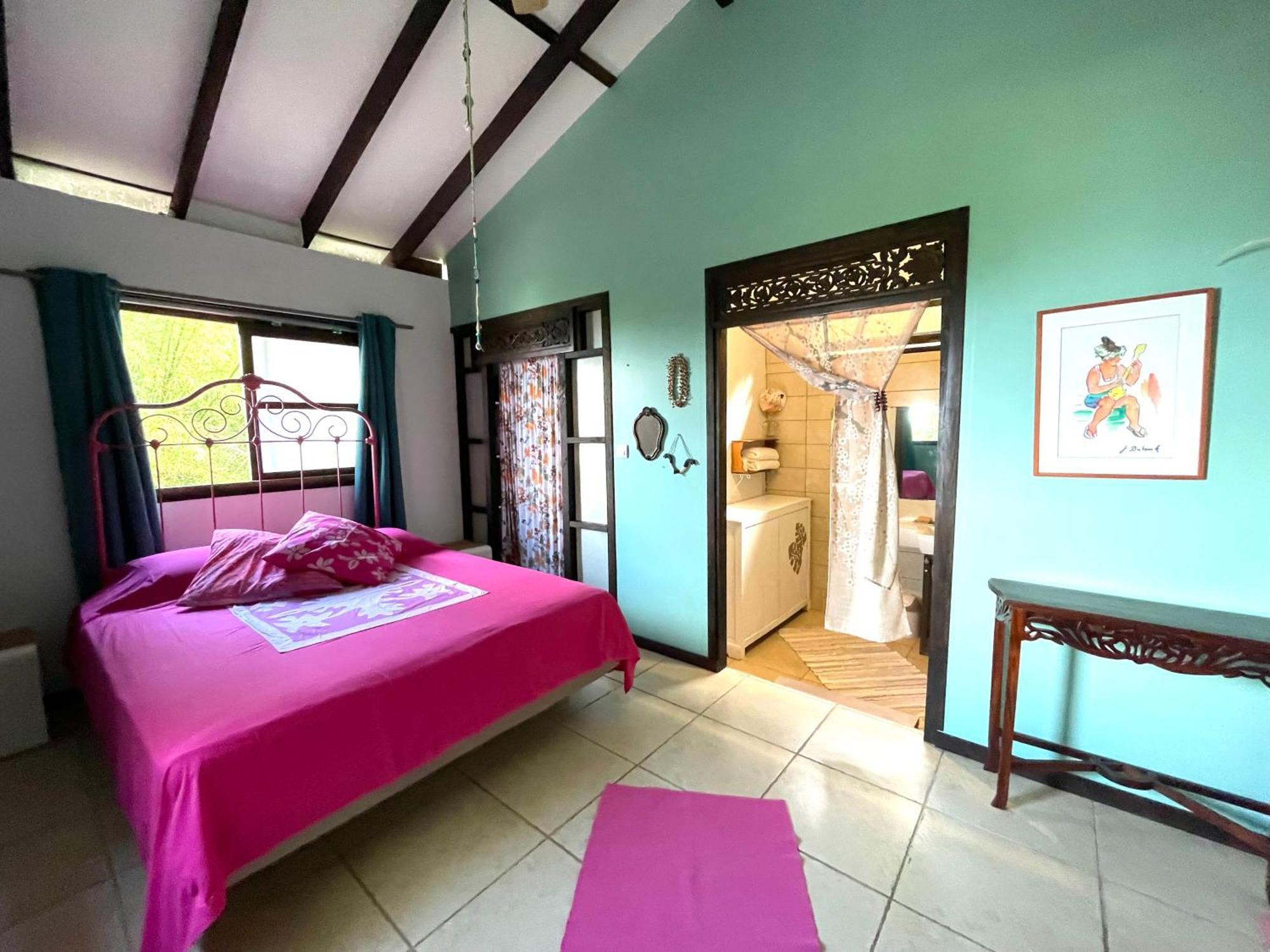 Ferienwohnung Fare Mato Tahaa Patio  Exterior foto