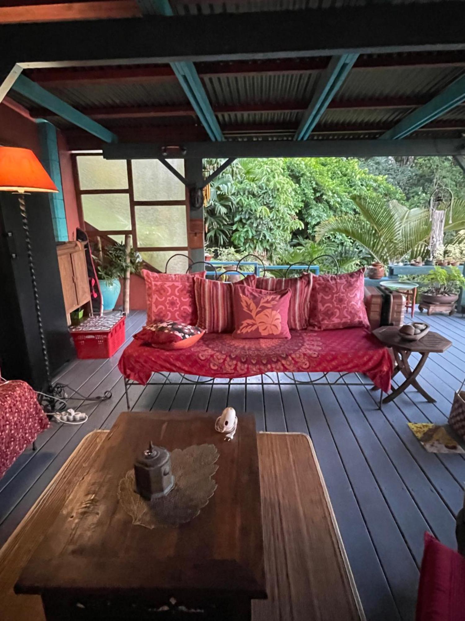 Ferienwohnung Fare Mato Tahaa Patio  Exterior foto